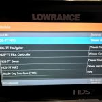Lowrance MFD Geräteliste