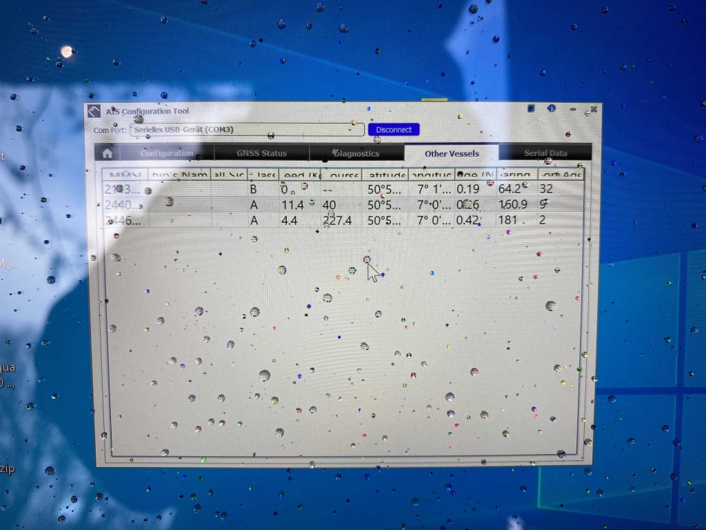 Amec Camino 108 AIS Configuration Tool